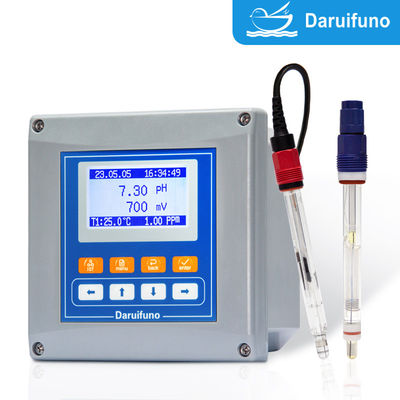 Dule Channel Analog PH và ORP Controller với RS485 cho xử lý nước thải công nghiệp