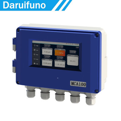 Máy phát chất lượng nước năm thông số DO / EC / PH / TU Dụng cụ thông thường