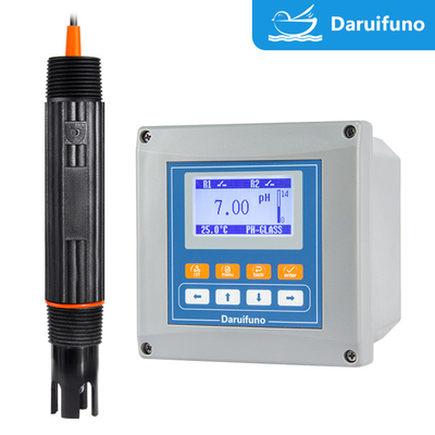 Màn hình LCD đồ họa 3,2 inch RS485 Bộ điều khiển máy đo pH ORP trực tuyến cho bể bơi