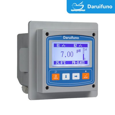 Một 0/4 - 20mA Điện năng trực tuyến PH / ORP điều khiển cho nước thải hoặc nước uống