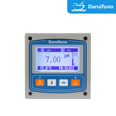 Một 0/4 - 20mA Điện năng trực tuyến PH / ORP điều khiển cho nước thải hoặc nước uống