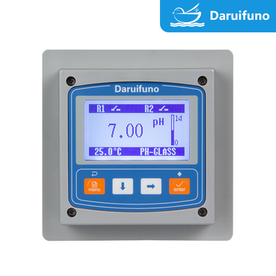 Một 0/4 - 20mA Điện năng trực tuyến PH / ORP điều khiển cho nước thải hoặc nước uống