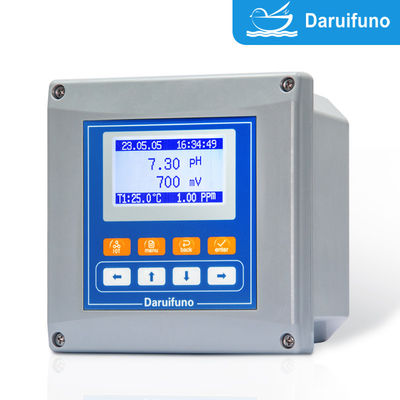 Dual Channel Analog PH và ORP Controller với RS485 và hai Relay xử lý nước