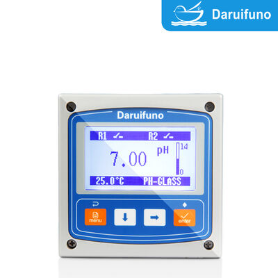 Bộ điều khiển pH ORP RS485 Modbus RTU với Đầu ra kép 4-20mA và Gắn bảng IP66 cho Máy phân tích pH ORP Trực tuyến
