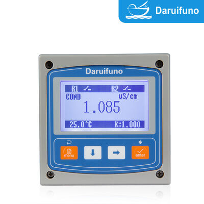 Máy phân tích độ dẫn đa thông số 4 trong 1 IP66 gắn bảng điều khiển đo độ dẫn giám sát chất lượng nước